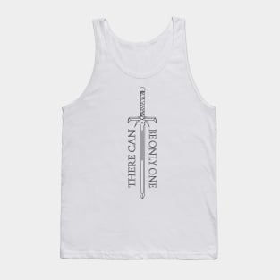 Highlander - There can be only one - Kurgan sword Tank Top